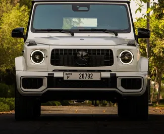 Auto rentimine Mercedes-Benz G63 AMG #6164 Automaatne Dubais, varustatud 4,0L mootoriga ➤ Abbaslt AÜEs.