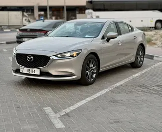 Utleie av Mazda 6. Komfort, Premium bil til leie i De Forente Arabiske Emirater ✓ Depositum på 1500 AED ✓ Forsikringsalternativer: [].