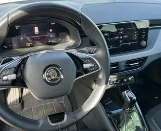 Petrol 1.0L engine of Skoda Kamiq 2024 for rental in Herceg-Novi.