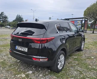 Frontvisning af en udlejnings Kia Sportage i Batumi, Georgien ✓ Bil #15514. ✓ Automatisk TM ✓ 1 anmeldelser.
