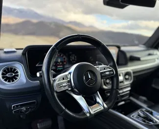 Mercedes-Benz G63 2021 galimas nuomai Tbilisyje, su 200 km/dieną kilometrų apribojimu.