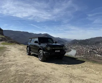 Automobilio nuoma Ford Bronco #15506 su Automatinis pavarų dėže Tbilisyje, aprūpintas 2,3L varikliu ➤ Iš Eugenijus Gruzijoje.