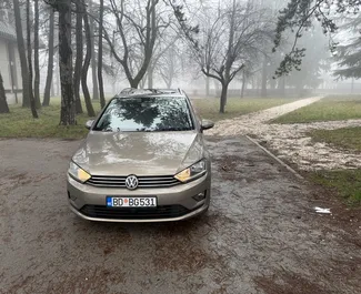 Volkswagen Golf Sportsvan 2019 available for rent in Budva, with unlimited mileage limit.