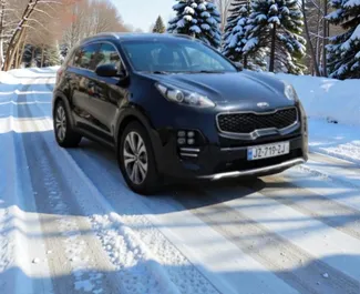 Kia Sportage udlejning. Økonomi, Komfort, Crossover Bil til udlejning i Georgien ✓ Uden depositum ✓ TPL, CDW, Ingen indbetaling forsikringsmuligheder.