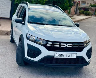 Vooraanzicht van een huurauto Dacia Jogger in Casablanca, Marokko ✓ Auto #15596. ✓ Transmissie Handmatig TM ✓ 0 beoordelingen.
