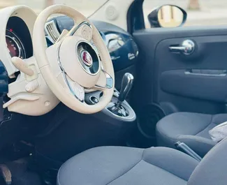 Fiat 500 noma. Ekonomiskā, Komforta automašīna nomai Marokā ✓ Bez depozīta ✓ Apdrošināšanas iespējas: TPL, FDW.