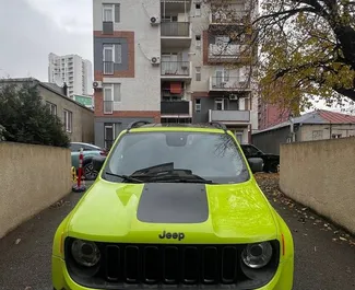 Prenájom auta Jeep Renegade 2017 v v Gruzínsku, s vlastnosťami ✓ palivo Benzín a výkon 194 koní ➤ Od 120 GEL za deň.