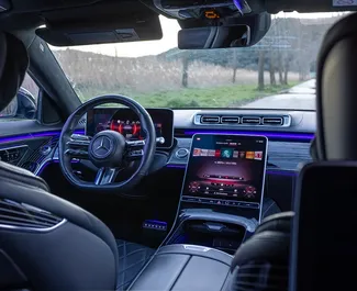 Hibridinis 4,0L variklis Mercedes-Benz S500 2024 nuomai Becicici.