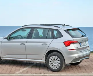 Skoda Kamiq rental. Comfort, Crossover Car for Renting in Montenegro ✓ Without Deposit ✓ TPL, Abroad, No Deposit insurance options.