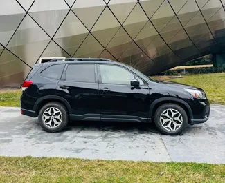Subaru Forester nuoma. Komfortiškas, Visureigis, Krosas automobilis nuomai Gruzijoje ✓ Be užstato ✓ Draudimo pasirinkimai: TPL, FDW, Keleiviai, Vagystė.