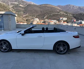 Mercedes-Benz E-Class Cabrio 2019 galimas nuomai Becicici, su neribotas kilometrų apribojimu.