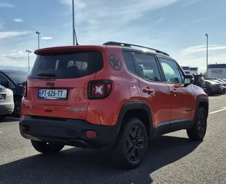 Jeep Renegade rental. Economy, Comfort, Crossover Car for Renting in Georgia ✓ Deposit of 300 GEL ✓ TPL, SCDW, FDW, Passengers, Theft insurance options.