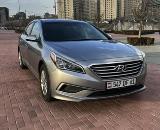 예레반 공항, 아르메니아에서 대여하는 Hyundai Sonata의 전면 뷰 ✓ 차량 번호#15876. ✓ 자동 변속기 ✓ 0 리뷰.