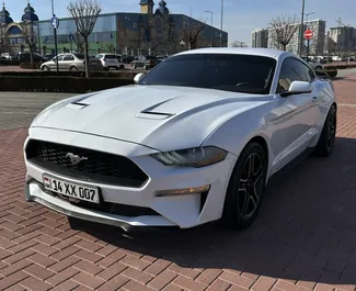 예레반 공항, 아르메니아에서 대여하는 Ford Mustang Coupe의 전면 뷰 ✓ 차량 번호#15854. ✓ 자동 변속기 ✓ 0 리뷰.