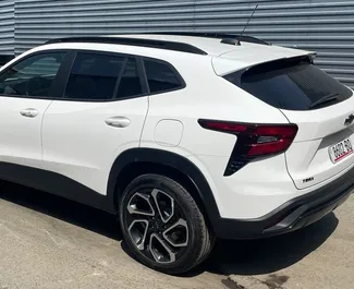 Petrol 1.2L engine of Chevrolet Trax 2025 for rental in Tbilisi.