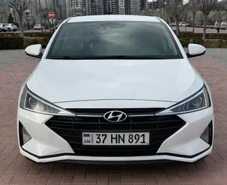 예레반 공항, 아르메니아에서 대여하는 Hyundai Elantra의 전면 뷰 ✓ 차량 번호#15878. ✓ 자동 변속기 ✓ 0 리뷰.