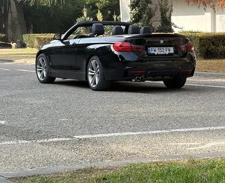 Салон BMW 428i Cabrio для аренды в Грузии. Отличный 4-местный автомобиль. ✓ Коробка Автомат.