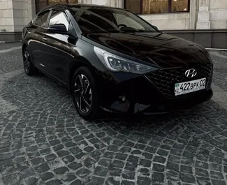 Biluthyrning Hyundai Accent #15879 med Automatisk i Almaty, utrustad med 1,6L motor ➤ Från Jaroslav i Kazakstan.