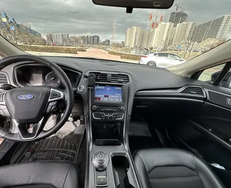 예레반 공항에서 대여 가능한 Petrol 2.5L 엔진의 Ford Fusion Sedan 2017.