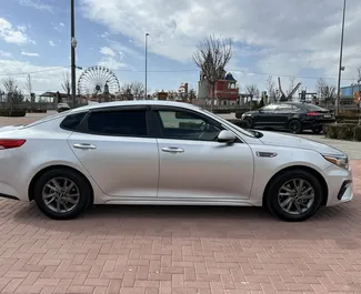 2.4L 엔진이 장착된 예레반 공항의 Kia Optima #15861 자동 차량 대여 ➤ Nairi 아르메니아에서에서 제공.