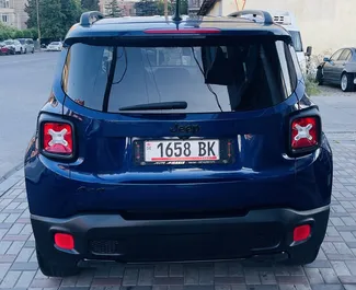 Petrol 2.4L engine of Jeep Renegade 2017 for rental in Kutaisi.