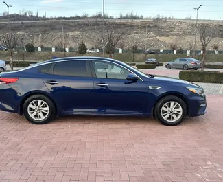 2.4L 엔진이 장착된 예레반 공항의 Kia Optima #15859 자동 차량 대여 ➤ Nairi 아르메니아에서에서 제공.