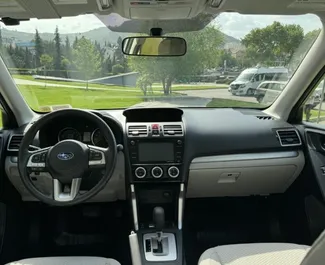 Benzinas 2,5L variklis Subaru Forester 2017 nuomai Tbilisyje.