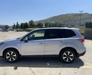 Pronájem Subaru Forester. Auto typu Komfort, SUV, Crossover k pronájmu v Gruzii ✓ Bez zálohy ✓ Možnosti pojištění: TPL, FDW, Cestující, Krádež.