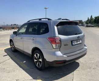 Motor Benzín 2,5L Subaru Forester 2016 k pronájmu v Tbilisi.