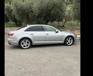 Audi A4 salono nuoma Juodkalnijoje. Puikus 5 sėdimų vietų automobilis su Automatinis pavarų dėže.