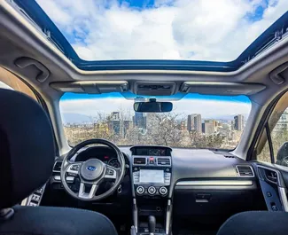 Subaru Forester 2017 k dispozici k pronájmu v Tbilisi, s omezením ujetých kilometrů neomezené.