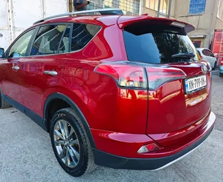 Toyota Rav4 2018 autóbérlés Grúziában, jellemzők ✓ Benzin üzemanyag és 176 lóerő ➤ Napi 130 GEL-tól kezdődően.