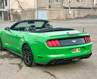 아르메니아에서에서 대여하는 Ford Mustang Cabrio 2021 차량, 특징: ✓Petrol 연료 및 마력 ➤ 하루 100 USD부터 시작.