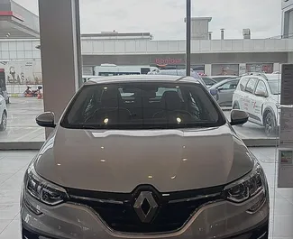 Μπροστινή όψη ενοικιαζόμενου Renault Megane Sedan στη Φετιγιέ, Τουρκία ✓ Αριθμός αυτοκινήτου #15649. ✓ Κιβώτιο ταχυτήτων Αυτόματο TM ✓ 0 κριτικές.