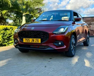 Kiralık bir Suzuki Swift Mauritius'ta, Mauritius ön görünümü ✓ Araç #15654. ✓ Otomatik TM ✓ 0 yorumlar.