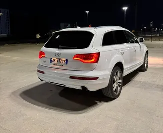 Audi Q7 rental. Premium, SUV, Crossover Car for Renting in Albania ✓ Deposit of 100 EUR ✓ TPL insurance options.