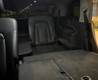 Audi Q7 2013 available for rent in Tirana, with unlimited mileage limit.
