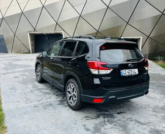 Benzinas 2,5L variklis Subaru Forester 2019 nuomai Tbilisyje.
