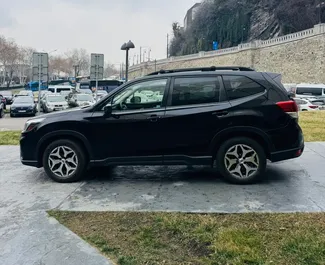 Subaru Forester 2019 galimas nuomai Tbilisyje, su neribotas kilometrų apribojimu.