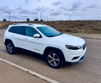 Jeep Cherokee 2018 car hire in Georgia, featuring ✓ Petrol fuel and 272 horsepower ➤ Starting from 110 GEL per day.