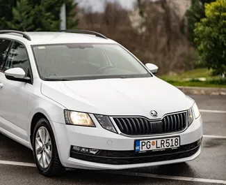 Skoda Octavia Combi salono nuoma Juodkalnijoje. Puikus 5 sėdimų vietų automobilis su Automatinis pavarų dėže.