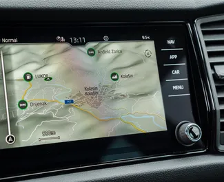 Skoda Kodiaq 2023 bérelhető Podgoricában, korlátlan kilométeres határral.
