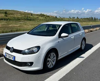 Volkswagen Golf 6 nuoma. Ekonomiškas, Komfortiškas automobilis nuomai Albanijoje ✓ Be užstato ✓ Draudimo pasirinkimai: TPL, FDW, Užsienyje.