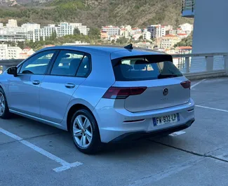 Volkswagen Golf 8 rental. Economy, Comfort, Premium Car for Renting in Montenegro ✓ Deposit of 200 EUR ✓ TPL, CDW, SCDW, FDW, Abroad insurance options.