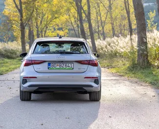 Арендуйте Audi A3 2025 в Черногории. Топливо: Дизель. Мощность: 150 л.с. ➤ Стоимость от 40 EUR в сутки.