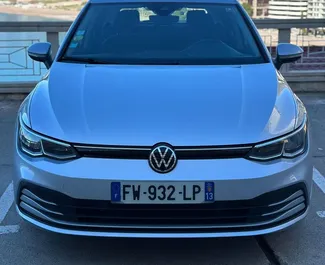 Volkswagen Golf 8 2022 car hire in Montenegro, featuring ✓ Diesel fuel and 150 horsepower ➤ Starting from 40 EUR per day.