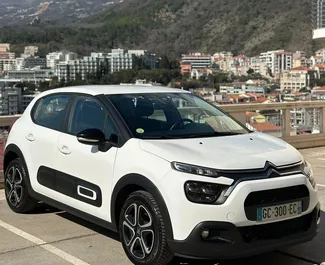 Car Hire Citroen C3 #16077 Manual in Rafailovici, equipped with 1.5L engine ➤ From Nikola in Montenegro.
