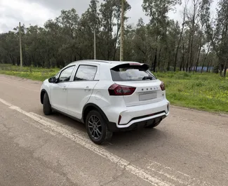 Geely GX3 pro 2024 car hire in Morocco, featuring ✓ Petrol fuel and 103 horsepower ➤ Starting from 23 USD per day.