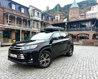 Прокат машины Toyota Highlander №16024 (Автомат) в Тбилиси, с двигателем 35,0л. Бензин ➤ Напрямую от Иракли в Грузии.