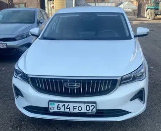 Car Hire Geely Emgrand #16034 Automatic in Almaty, equipped with 1.5L engine ➤ From Vladimir in Kazakhstan.